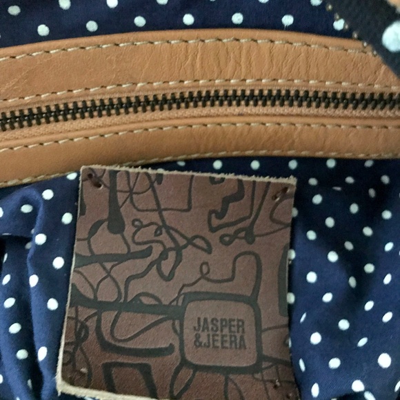 Jasper and Jeera Boho Embroidered Large Shoulder Purse Bag Tote - Picture 7 of 7